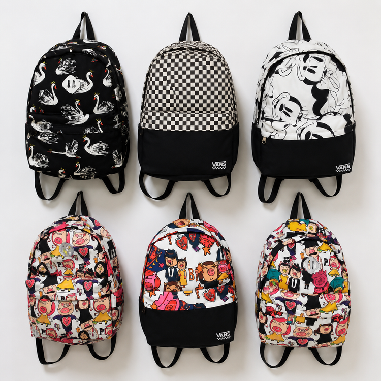 کوله پشتی طرحدار مدل Vans